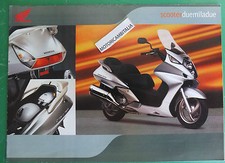 PER HONDA SCOOTER 2002 FORESIGHT SH SILVER WING JAZZ POSTER   DEPLIANT CATALOGO 