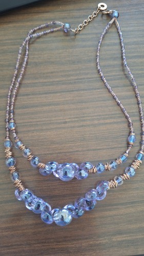 Collana doppio filo antica - collana,