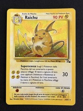 Pokemon Raichu Fossil Holo 14/62 Italiano Ita 