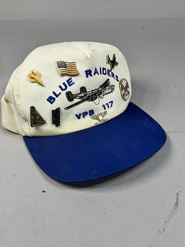 Cappello militare vintage blu