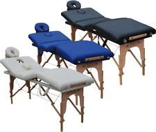 ® LETTINO MASSAGGIO 4 ZONE LEGNO LETTINI PER DA MASSAGGI PIEGHEVOLI GRAN LUSSO N