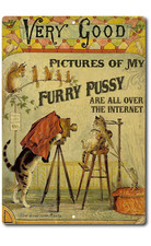 Insegna latta retrò vintage