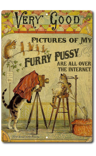Insegna latta retrò vintage