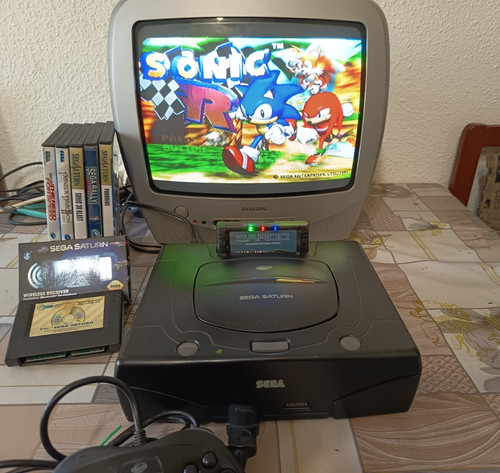 Sega saturn pal mod - +, carga