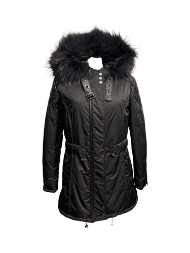 Raphael parka nero - donna, in