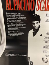 Poster film Scarface Al Pacino