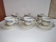 Mokaor set 6 tazzine da caffè complete di piattino 