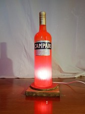 LAMPADA artigianale Arredamento  Bar  bottiglia Campari