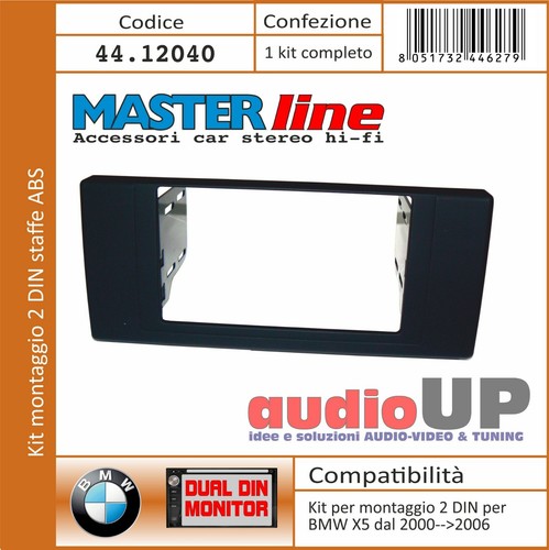 Mascherina autoradio kit - mascherina,