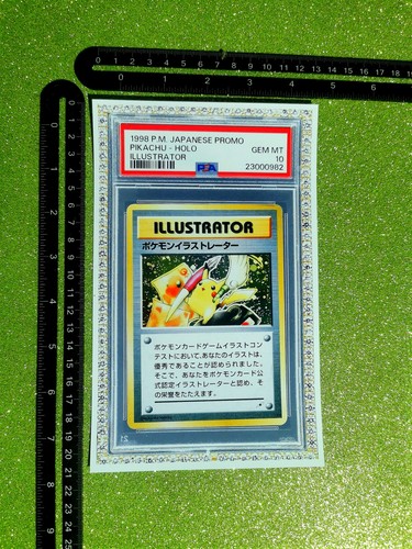 Pikachu illustrator carte - pikachu,