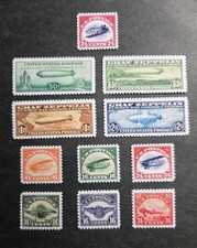 Francobolli stati uniti early - francobolli,