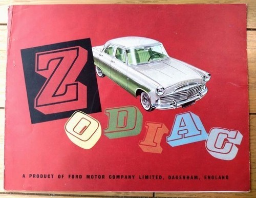 Libro estero ford zodiac mark - libro,