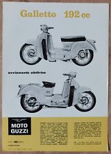 Moto Guzzi GALLETTO Scheda