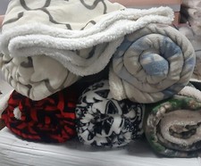 Plaid Invernale Caldo Morbido Pile Retro effetto Agnellato Letto Divano Fantasia