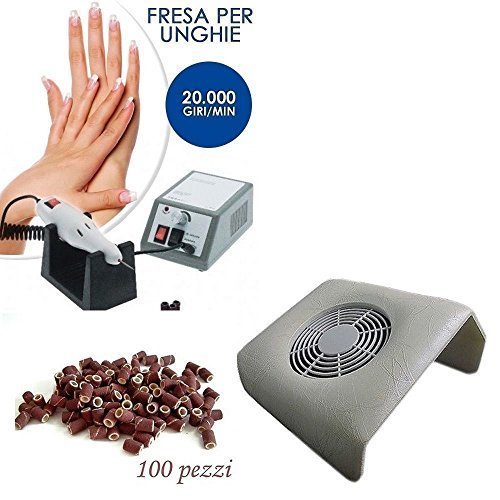 Kit fresa nail art 000 - nail, 20.000