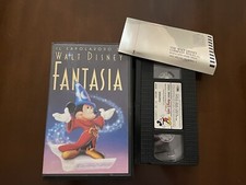 Fantasia VHS Disney 1991 Con