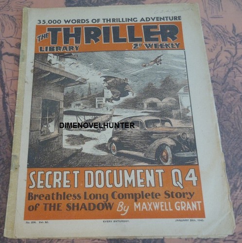 The shadow pulp 1940 - the,