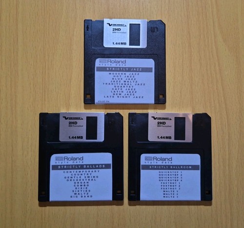 Collezione stili floppy disk