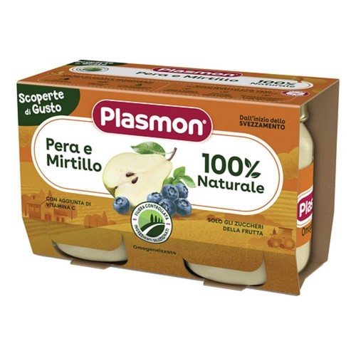 Omogeneizzato pera mirtillo - e,