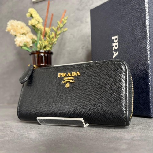 Portachiavi prada saffiano - portachiavi,
