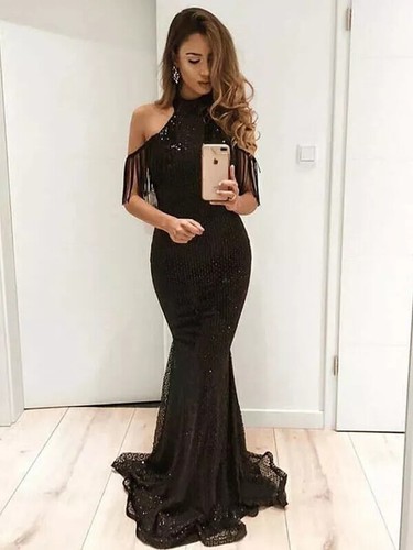 Elegante vestito abito - , donna
