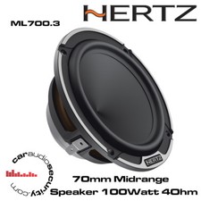 Hertz Mille Legend ML700.3 Altoparlante midrange 70 mm 100 Watt 4 Ohm