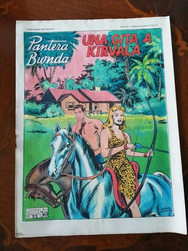 Fumetto pantera bionda - pantera,