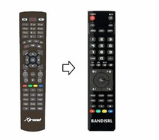 Telecomando compatibile per XTREND ET8000 già programmato