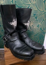 Harley Davidson Stivali Pelle
