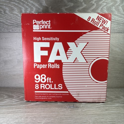 Carta fax stampa - , perfetta