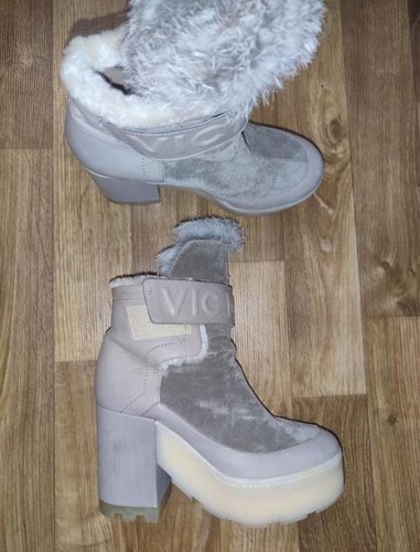 Stivali donna vic matie grigio - donna,