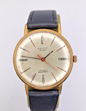 Orologio Uomo POLJOT De Luxe 23 j Originale Vintage Sovietico Meccanico Au 20 1 MChZ