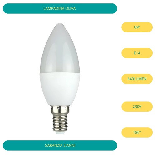 Lampadine led e14 8w - 10,