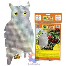 Gufo Riflettente Spaventa Passeri Uccelli Ala Stop Reflex Cm.20x40