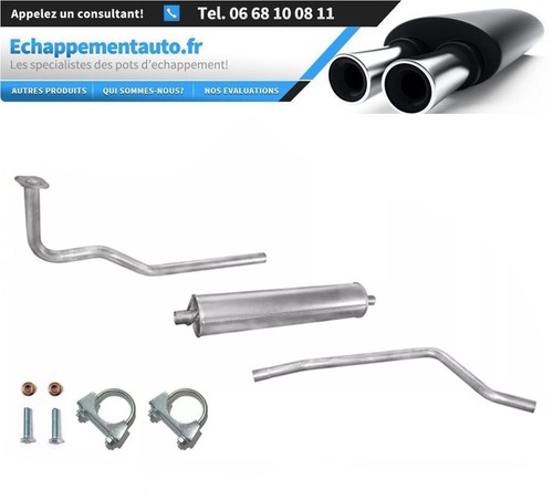 échappement mercedes l - mercedes, t2/l
