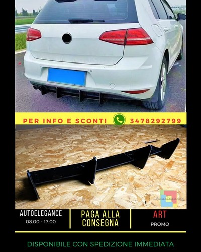 Diffusore adatto per - vw, golf