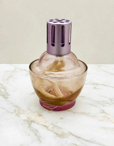 Lampe berger vintage verre - berger,