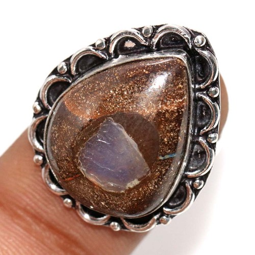 Anello opale pipa masso