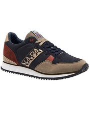 Scarpe Napapijri Cosmos 01 Sneakers Uomo Suede E Tessuto Multicolore