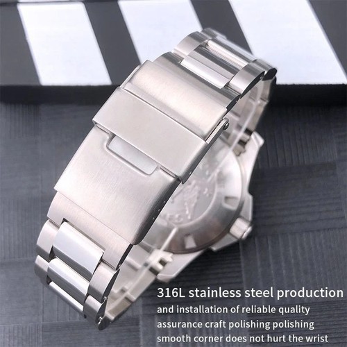 22mm steel bracelet - 21,