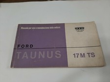 Libretto uso Manutenzione auto Ford Taunus 17M TS 1966