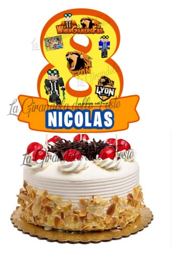 Topper cake lyon - topper,