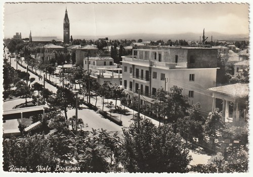 Rimini viale litoraneo - viale,