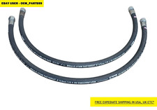 Terna Jcb - tubo flessibile 1/2 Bsp, set di 2 pezzi. (N. parte 613/04500)