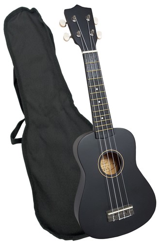 Ukulele soprano msa - nero, opaco