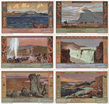 Chromo Liebig Sang. 1295 BEL Impressioni d'Islanda ANNO 1934
