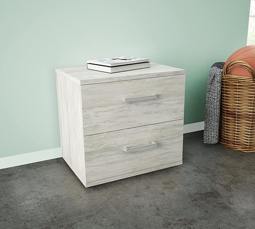 Comodino cassetti 48x36x41 - comodino,