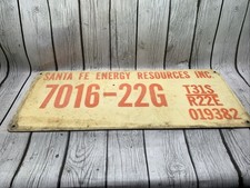 Insegna porcellana vintage