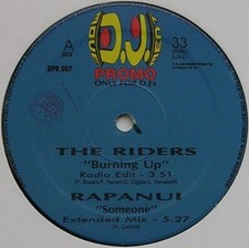 Only For D.J's (12"Promo) The Riders, Rapanui, 2 Without Head, Katanga Bedat