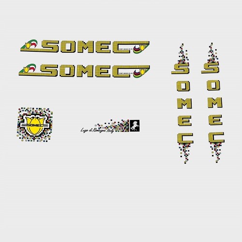 Somec bicycle decals